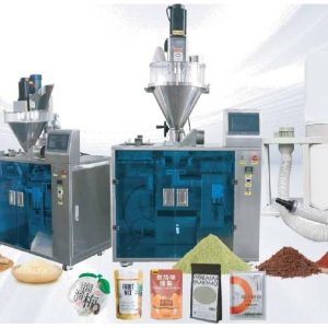 Powder premade bag packing